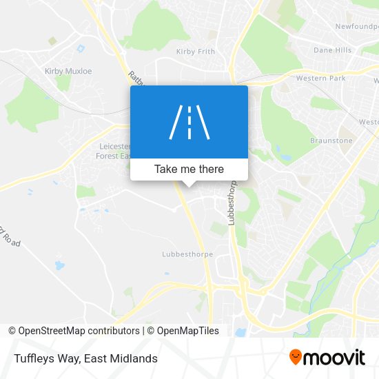 Tuffleys Way map
