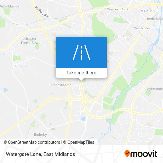 Watergate Lane map