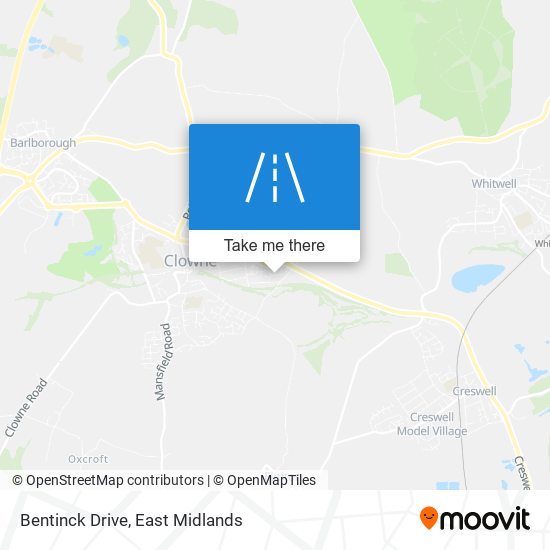 Bentinck Drive map