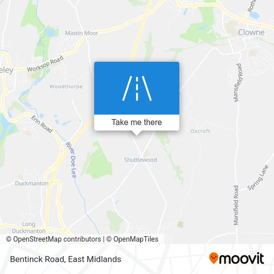 Bentinck Road map