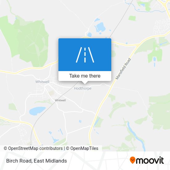 Birch Road map