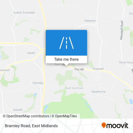 Bramley Road map