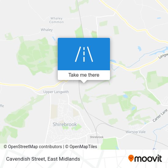 Cavendish Street map