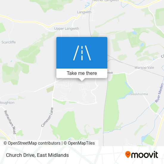Church Drive map
