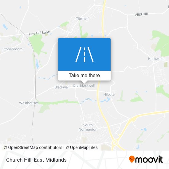 Church Hill map
