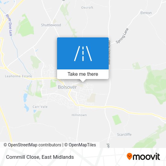 Cornmill Close map