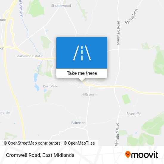 Cromwell Road map