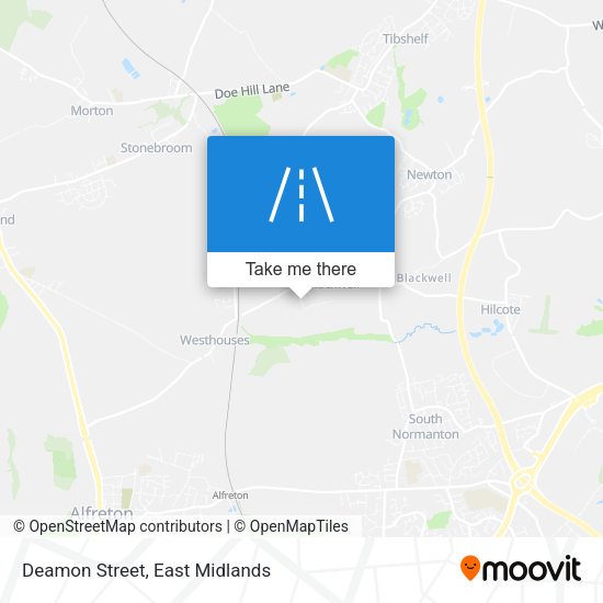 Deamon Street map