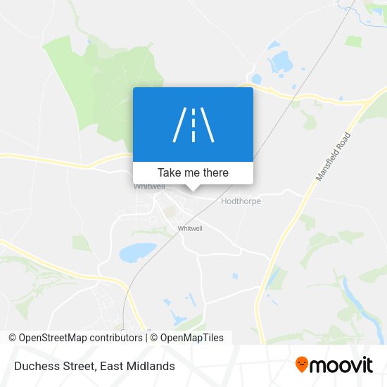 Duchess Street map