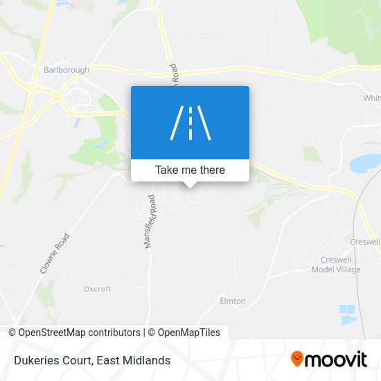 Dukeries Court map