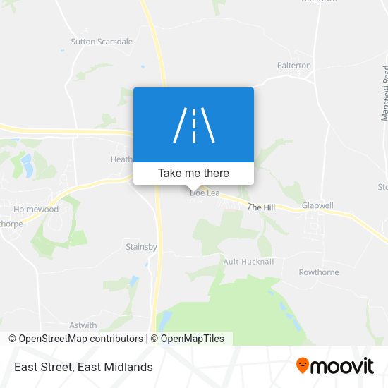East Street map