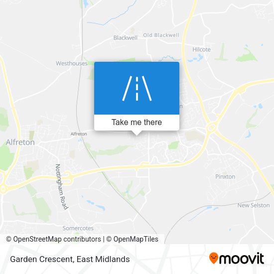 Garden Crescent map