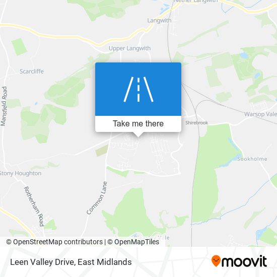 Leen Valley Drive map