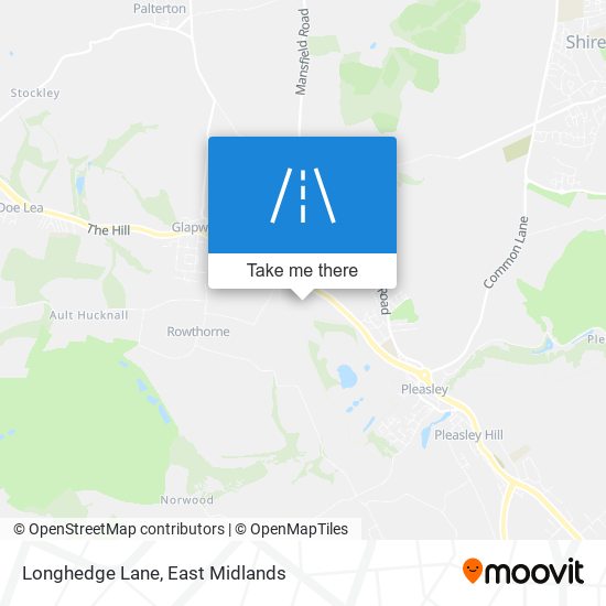 Longhedge Lane map