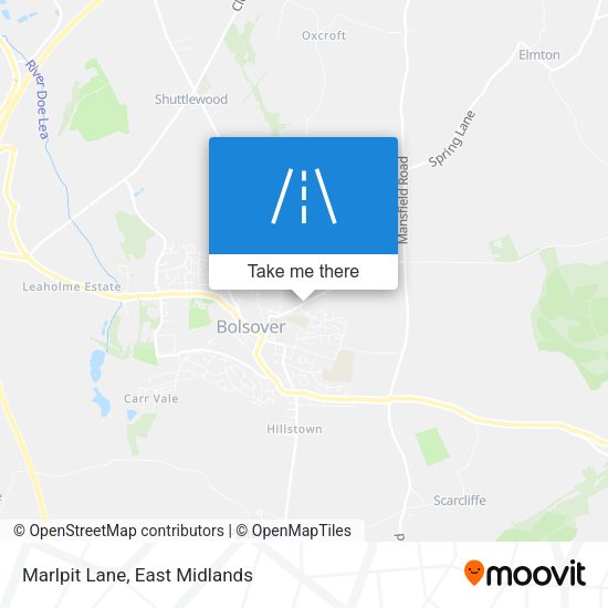 Marlpit Lane map