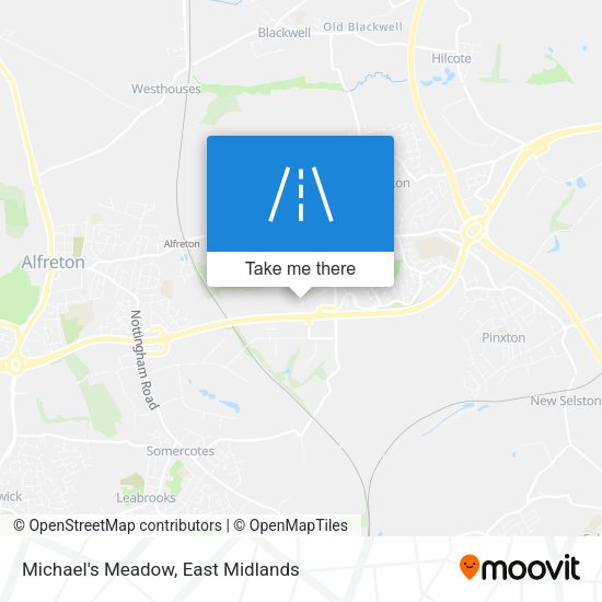 Michael's Meadow map