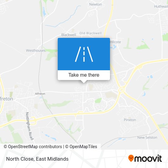 North Close map