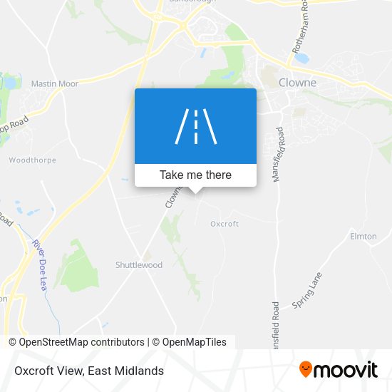 Oxcroft View map