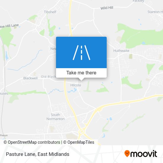 Pasture Lane map