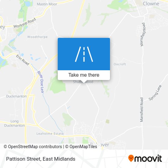 Pattison Street map