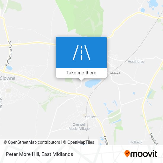 Peter More Hill map