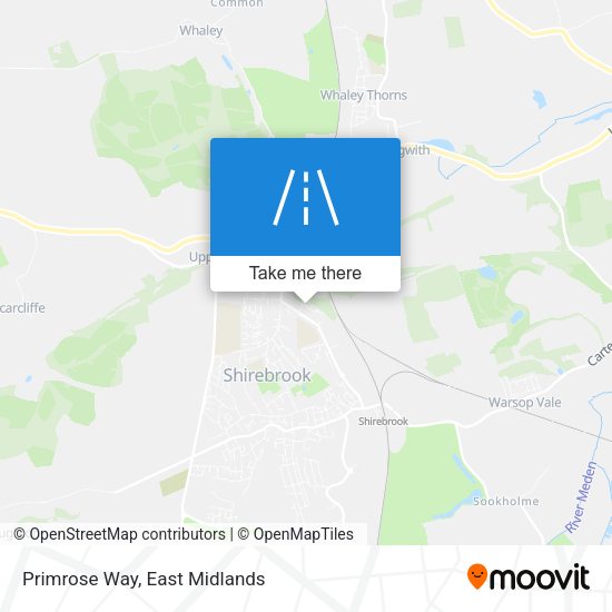 Primrose Way map