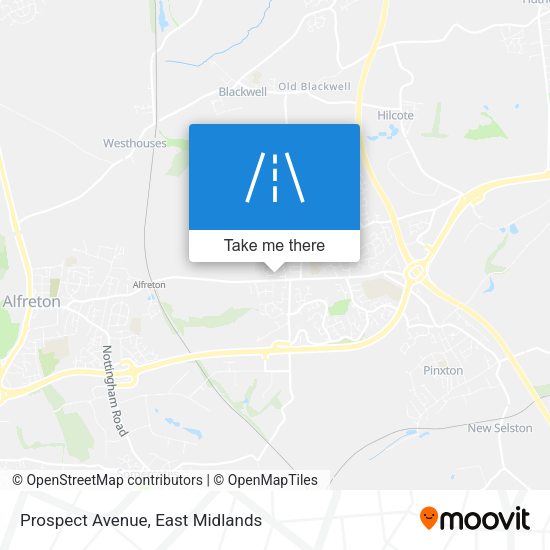 Prospect Avenue map