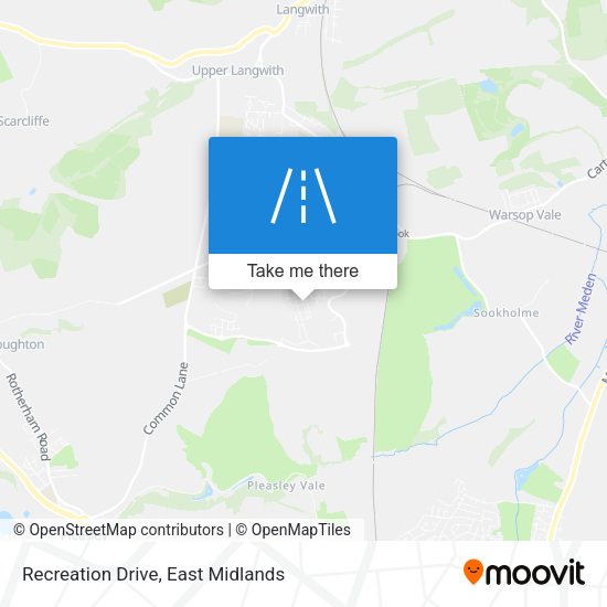 Recreation Drive map