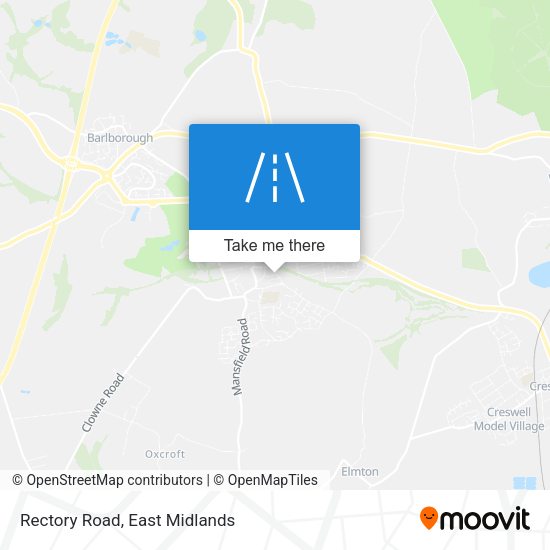 Rectory Road map