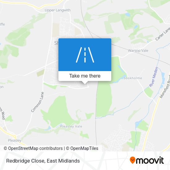 Redbridge Close map