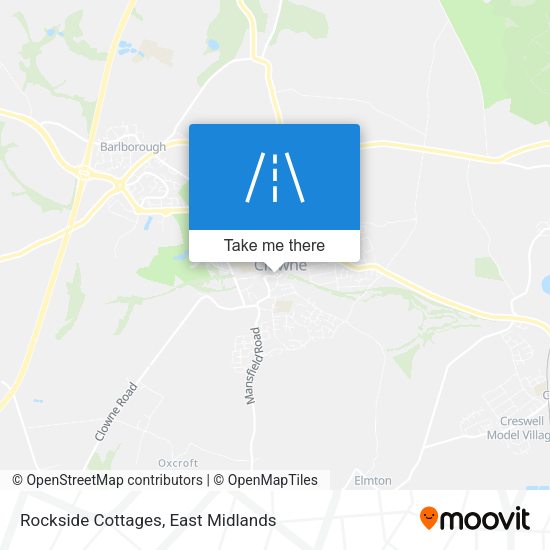 Rockside Cottages map