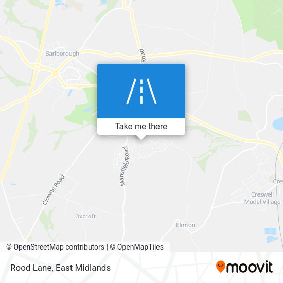 Rood Lane map