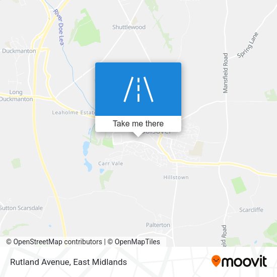 Rutland Avenue map