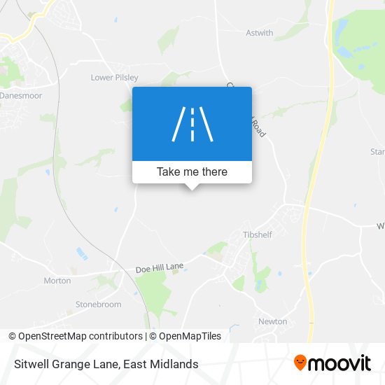 Sitwell Grange Lane map