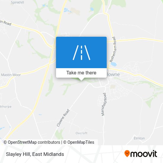 Slayley Hill map