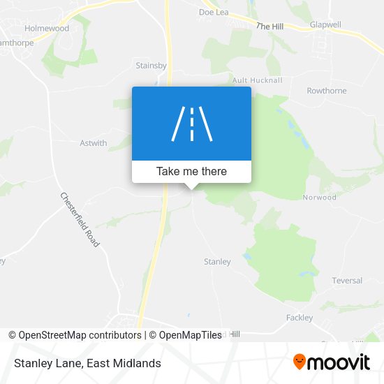 Stanley Lane map