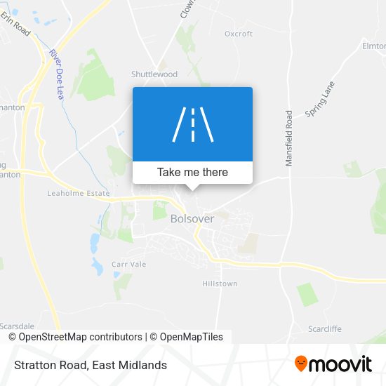 Stratton Road map