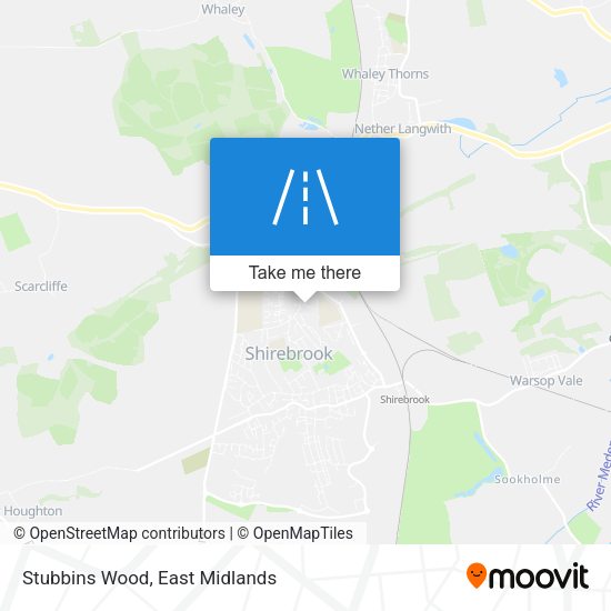 Stubbins Wood map