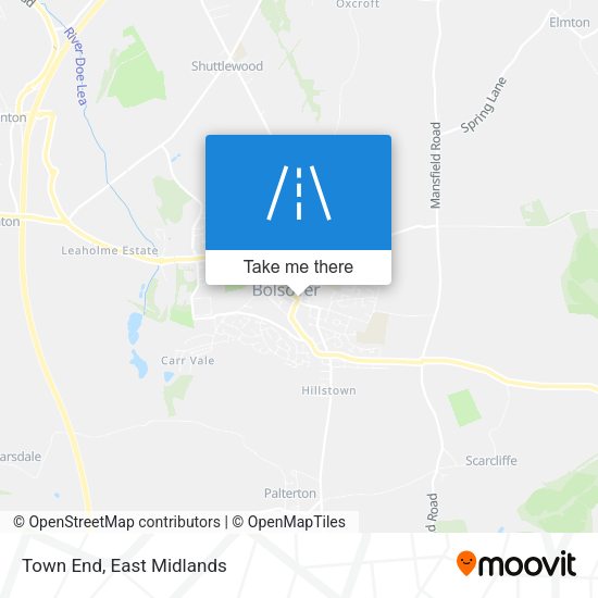 Town End map