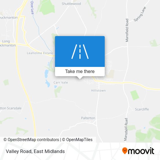 Valley Road map
