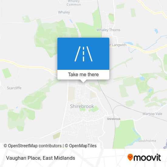 Vaughan Place map