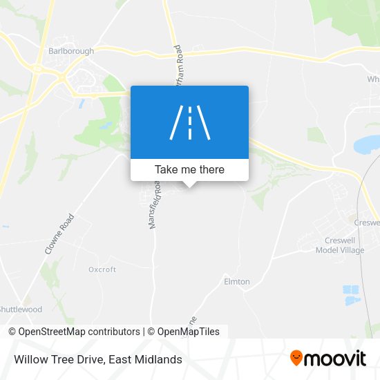 Willow Tree Drive map