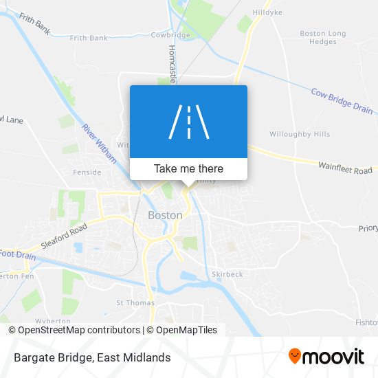 Bargate Bridge map