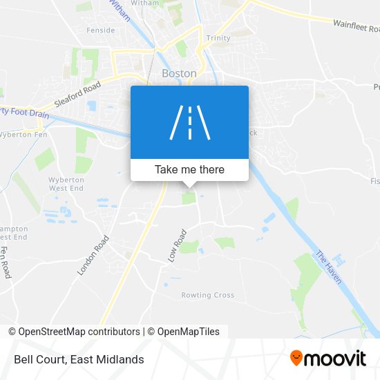 Bell Court map