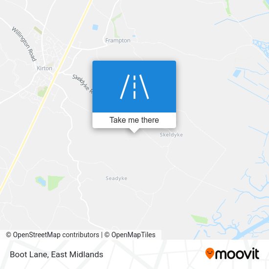Boot Lane map