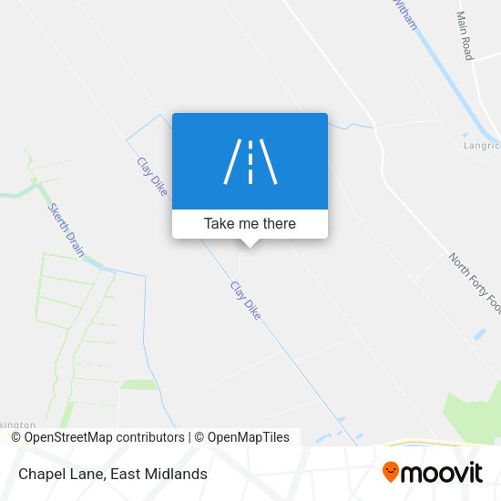 Chapel Lane map