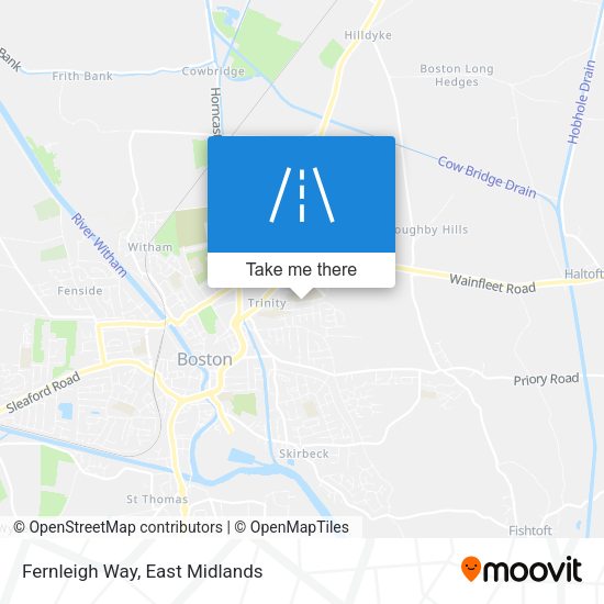 Fernleigh Way map