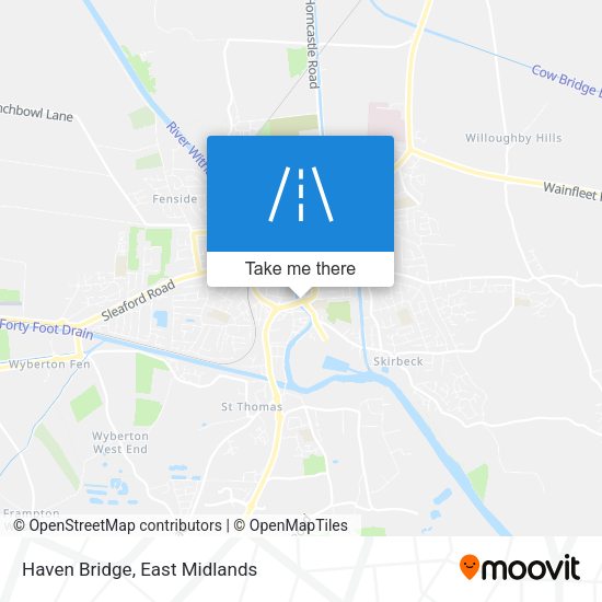 Haven Bridge map
