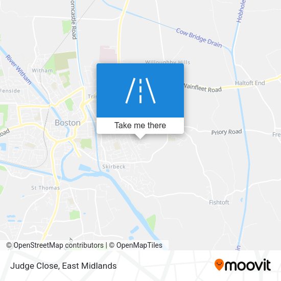 Judge Close map