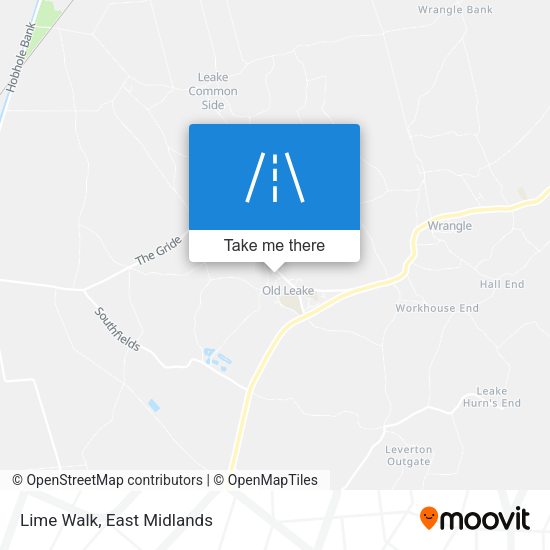 Lime Walk map